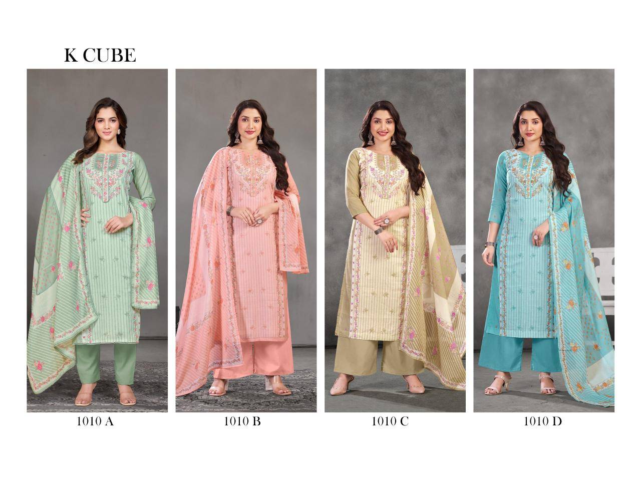 Ganga ruchi 1010 Dress material wholesale dealers in Kolkata